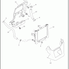 FLTRXSE 1TCL CVO ROAD GLIDE (2022) COOLANT DISTRIBUTION - AIR-COOLED