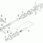 650 H1 LE Вторичный привод в сборе