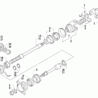 500 TRV Вторичный привод в сборе