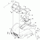 400 FIS Auto Front body panel assembly (le)