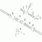 400 4x4 Man Secondary shifting assembly