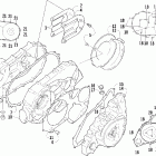 500 TRV Auto Крышки сцепления ,ремня и магнето