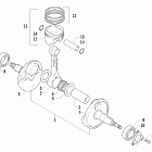 500 TRV Auto Коленчатый вал