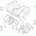 700 EFI SE Крышки сцепления ,ремня и магнето