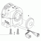 700 EFI SE Рулевые переключатели