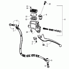 50 Utility Передний тормоз ручной
