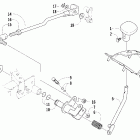 400 4x4 Man VP Рычага переключения заднего хода