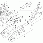 400 4x4 Man VP Двигатель и глушитель