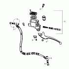 DVX 90 Передний тормоз ручной