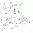DVX 400 Headlight and taillight assemblies