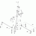 400 TRV Вал руля