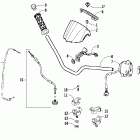 DVX 90 Handlebar and control assembly