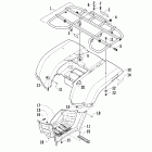 400 4x4 Auto VP Задняя панель кузова
