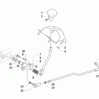 500 TRV Рычага переключения заднего хода