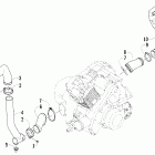 400 FIS Auto Корпус и патрубки охлаждения