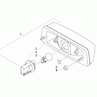 400 TRV Задний фонарь