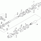 Prowler XT Вторичный привод в сборе