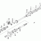 700 EFI SE Вторичный привод в сборе