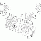 DVX 400 Crankcase cover assembly