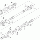 400 4x4 Man VP Вторичный привод в сборе
