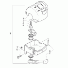 400 TRV Рычаг газа