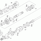 400 4x4 Auto VP Вторичный привод в сборе