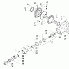 500 TBX Auto Задний привод редуктор