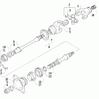 500 FIS Man Вторичный привод в сборе