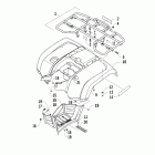 650 H1 Задняя панель кузова
