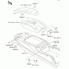 800 SX-R (JS800-A7F) Наклейки предупреждения