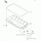 STX-15F (JT1500-A9F) Маслянный поддон