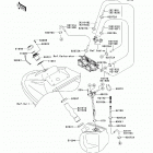 800 SX-R (JS800-A7F) Топливный бак