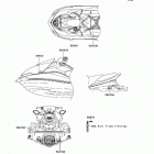 Ultra LX (JT1500-C7F) Наклейки предупреждения