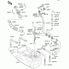 900 STX (JT900-E2) Топливный бак