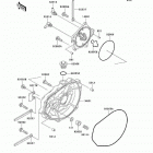 900 STX (JT900-E2) Крышки двигателя