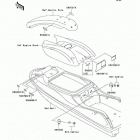 800 SX-R (JS800-A2) Наклейки предупреждения