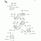 Ultra 150 (JH1200-B1) Крепление двигателя