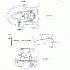 1200 STX-R (JT1200-C2) Наклейки предупреждения