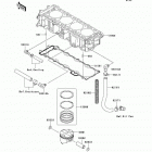 STX-12F (JT1200-D1) Цилиндр и поршни