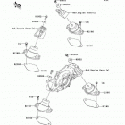 STX-12F (JT1200-D1) Крепление двигателя