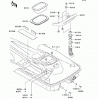 1200 STX-R (JT1200-C2) Hull rear fittings