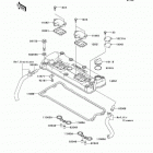 STX-12F (JT1200-B2) Cylinder head cover(jt1200-b2)