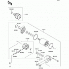 900 STX (JT900-D1) Стартер