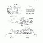 800 SX-R (JS800-A1) Decals(white)(a1)
