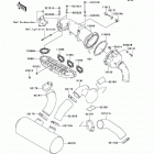 1200 STX-R (JT1200-A2) Глушитель