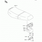 1100 ZXi (JH1100-A8) Сидение