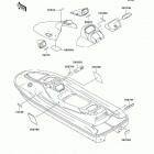 900 STS (JT900-B4) Наклейки предупреждения
