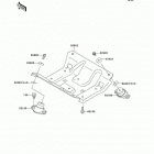 1100 ZXi (JH1100-A5) Крепление двигателя