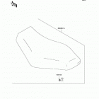 Brute Force 750 4x4i (KVF750-A7F) Сидение