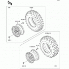 Brute Force 750 4x4i (KVF750-B7F) Колеса,покрышки